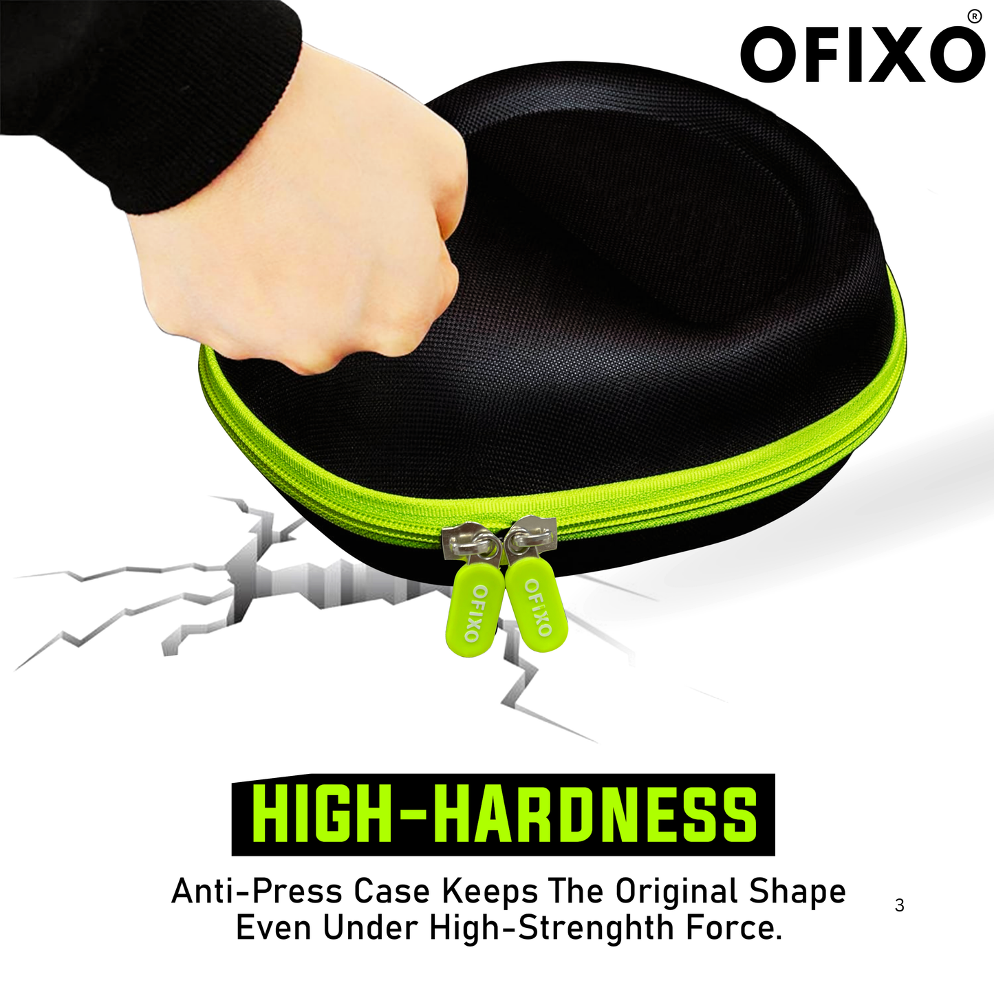 Universal Hard EVA Shell Headphones Case & Storage Bag