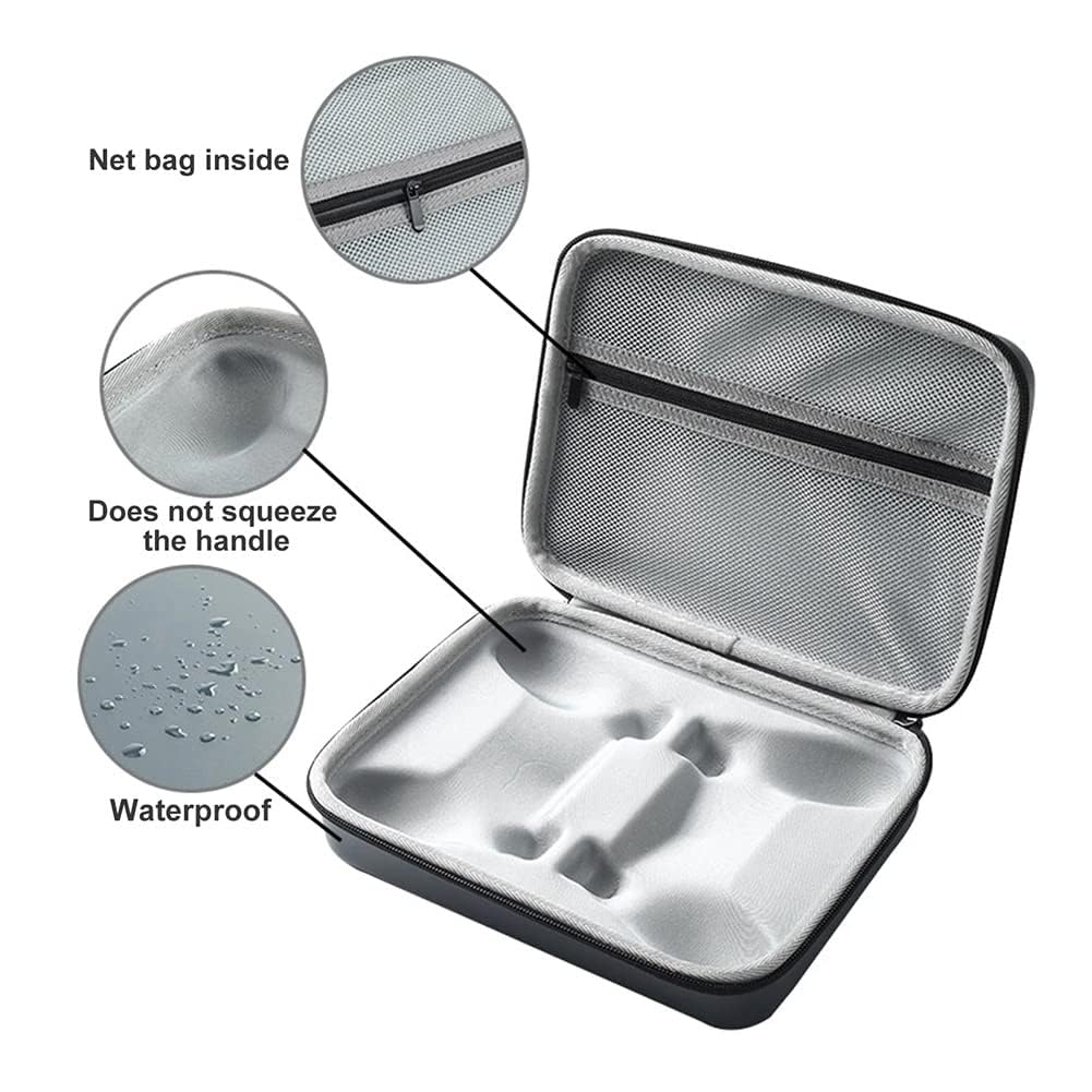 Dual Controller Hard Carry Case Compatible for PS5/PS4/XBOX/i Pega Waterproof Travel Carry Case