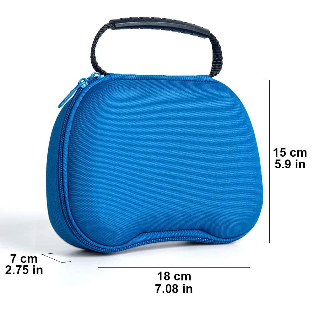Controller Gamepad Carry Case - Ultimate Protection Compatible for PS5/PS4/PS3/Switch Pro/Xbox Joysticks Waterproof, Scratch Protection, Durable Shell - Blue