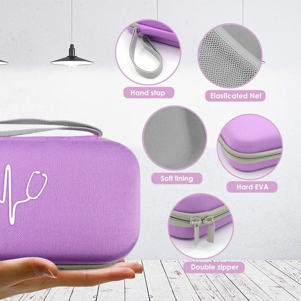 Travel Carrying Classic Durable and Protective Stethoscope Case - Ideal for Doctors, Nurses and Medical Professionals & Cardiology, Master Cardiology, Electronic Models