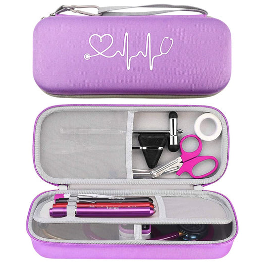 Travel Carrying Classic Durable and Protective Stethoscope Case - Ideal for Doctors, Nurses and Medical Professionals & Cardiology, Master Cardiology, Electronic Models