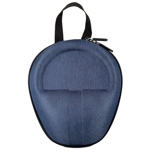 Earphone EVA case | Headphone Pouch | Earphone Cover, Carrying Case for Earphones, Headset, Pen Drives, SD Cards (Black)