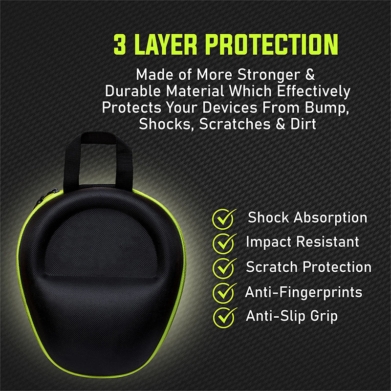 Universal Hard EVA Shell Headphones Case & Storage Bag