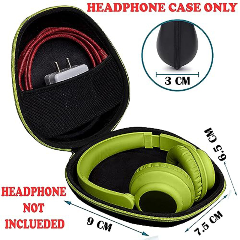 Universal Hard EVA Shell Headphones Case & Storage Bag