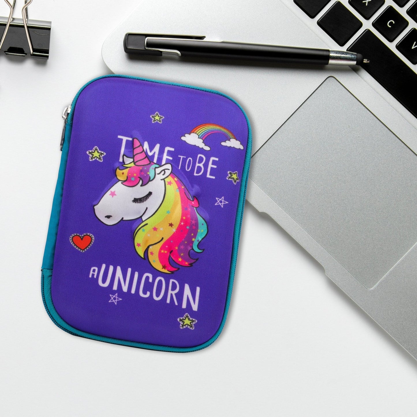 OFIXO A-Unicorn Design EVA Pencil Case for Kids - OFIXO