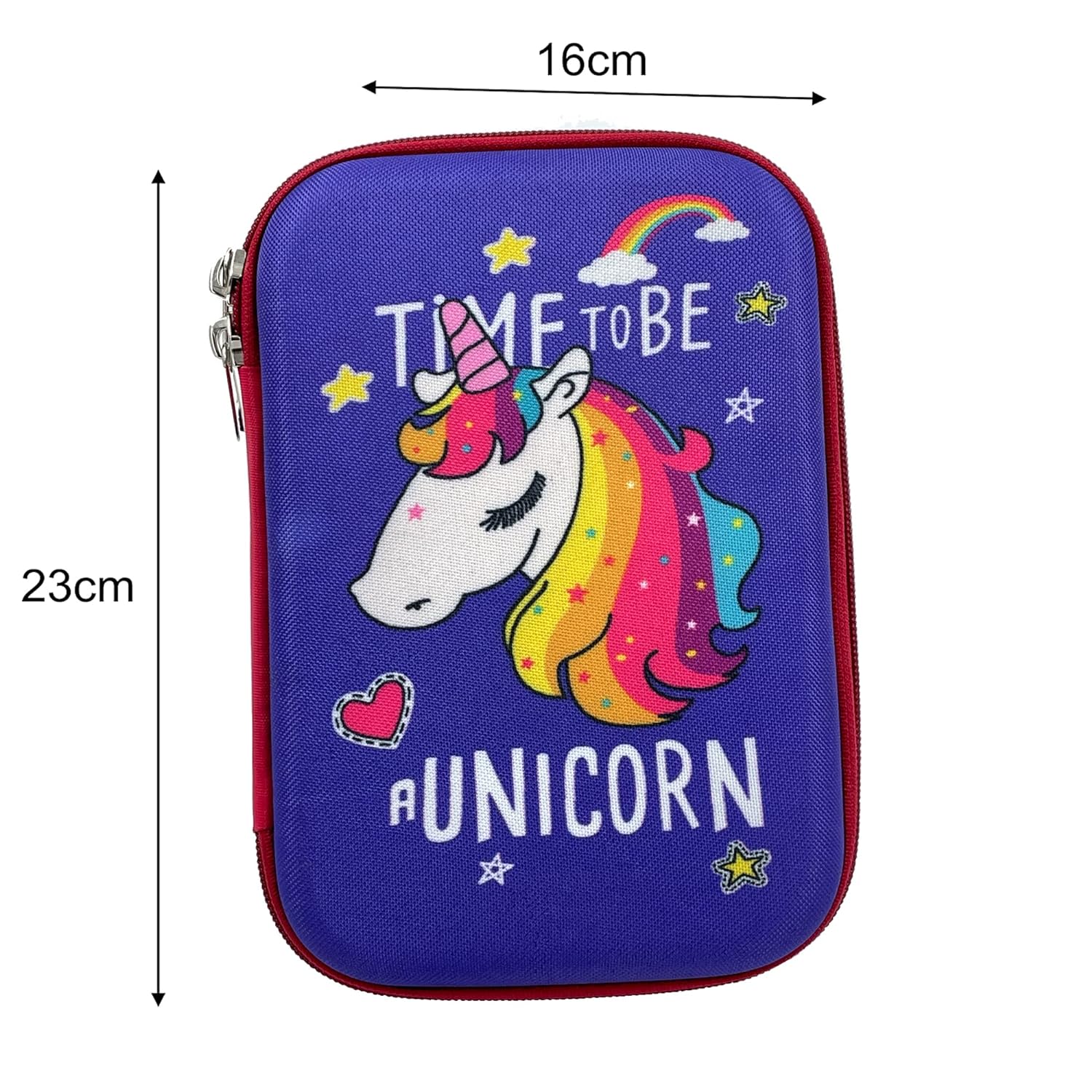 OFIXO A-Unicorn Design EVA Pencil Case for Kids - OFIXO