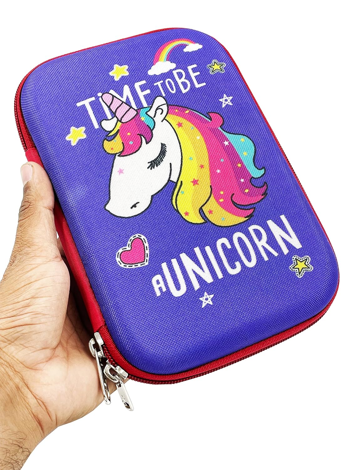 OFIXO A-Unicorn Design EVA Pencil Case for Kids - OFIXO