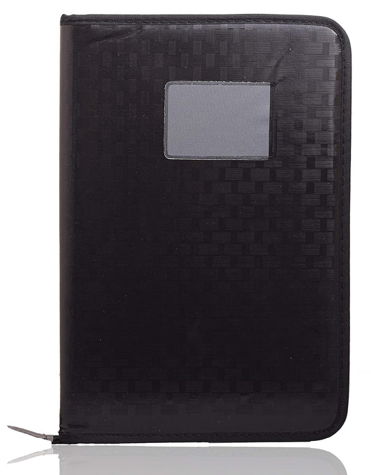 Black File Folder Leatherette Material Professional File Folders 20 Leafs (Size-B4)